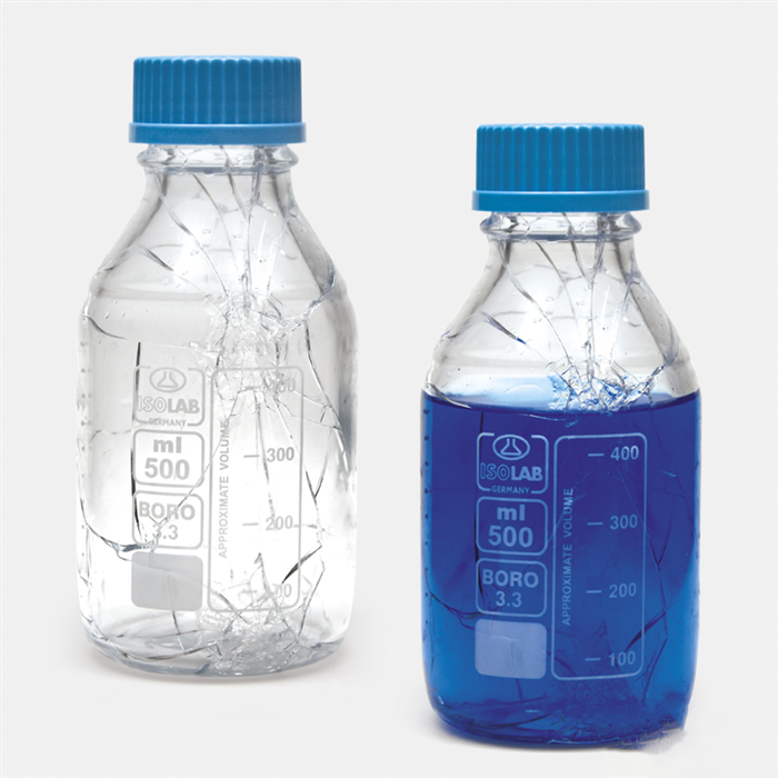 Бутылки с покрытием - стекло, бесцветные и коричневые