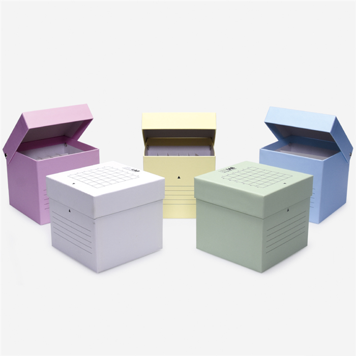 Пробирочные коробки - для центрифужных пробирок с коническим основанием объемом 15 и 50 мл, картон