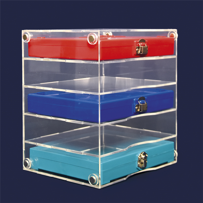 Шкаф для коробок с предметными стеклами (2)